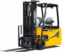 Hyundai revises three- and four-wheel electric forklifts Hyundai revises three- and four-wheel electric forklifts