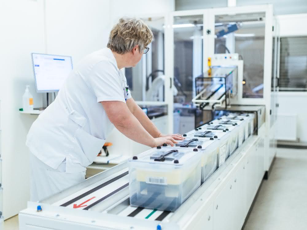 Automatisierte Probenanalyse