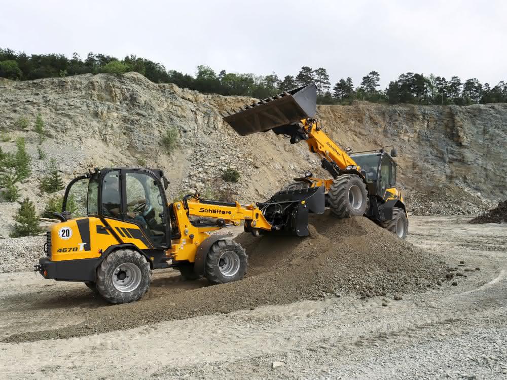 Baumaschinen: Schäffer präsentiert neue Teleradlader