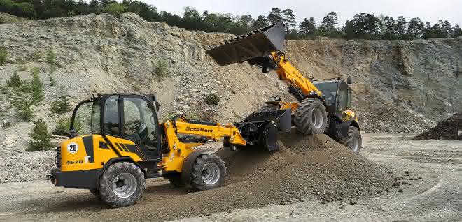Baumaschinen: Schäffer präsentiert neue Teleradlader