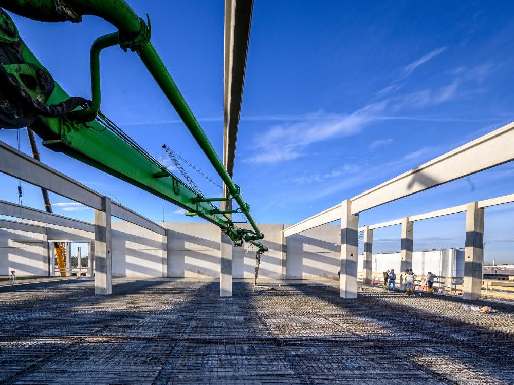 Betonbau bei winterlichen Temperaturen