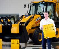 JCB plant Produktion von Gehäusen für Beatmungsgeräte