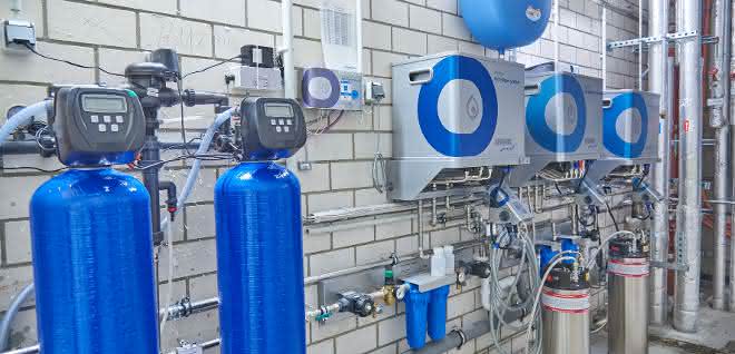 Mehrstufige Wasseraufbereitung sorgt für keimfreie Luftbefeuchtung Mehrstufige Wasseraufbereitung