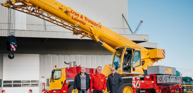 Kran & Transport Lausitz übernimmt neuen Liebherr-Mobilkran