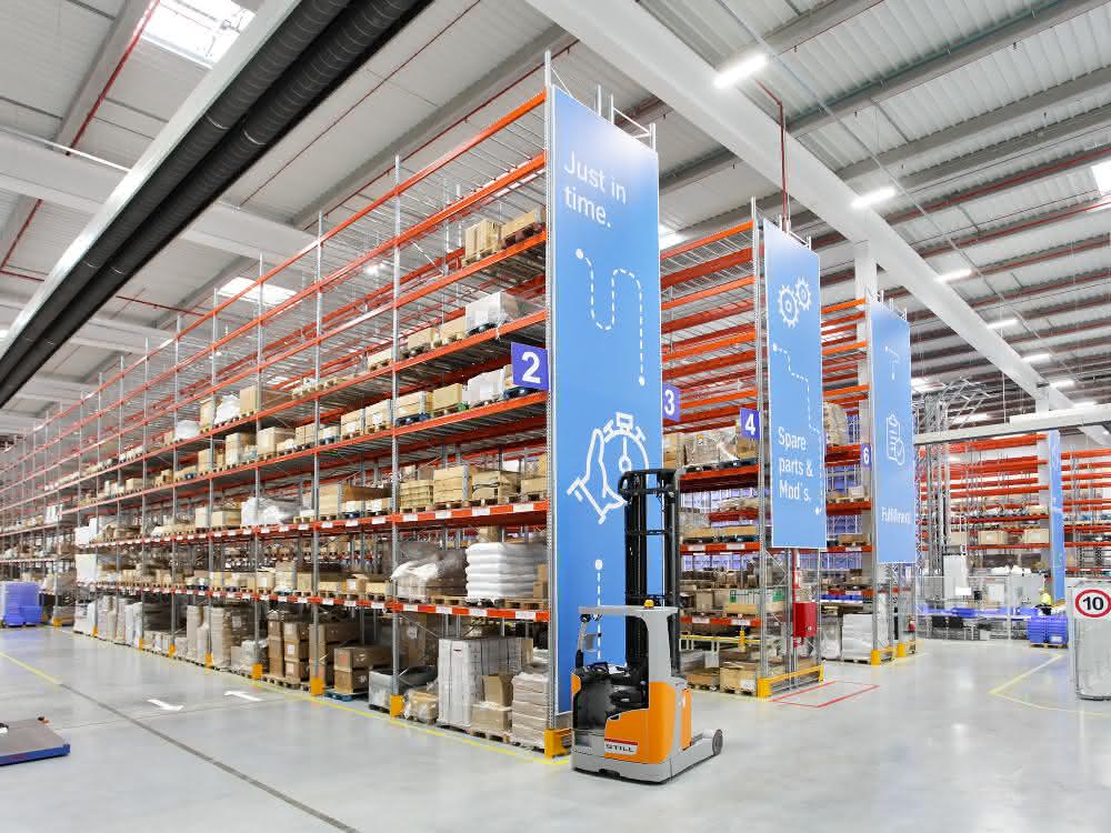 AR-Racking-Systeme in neuem „Smart Warehouse“ von Thyssenkrupp