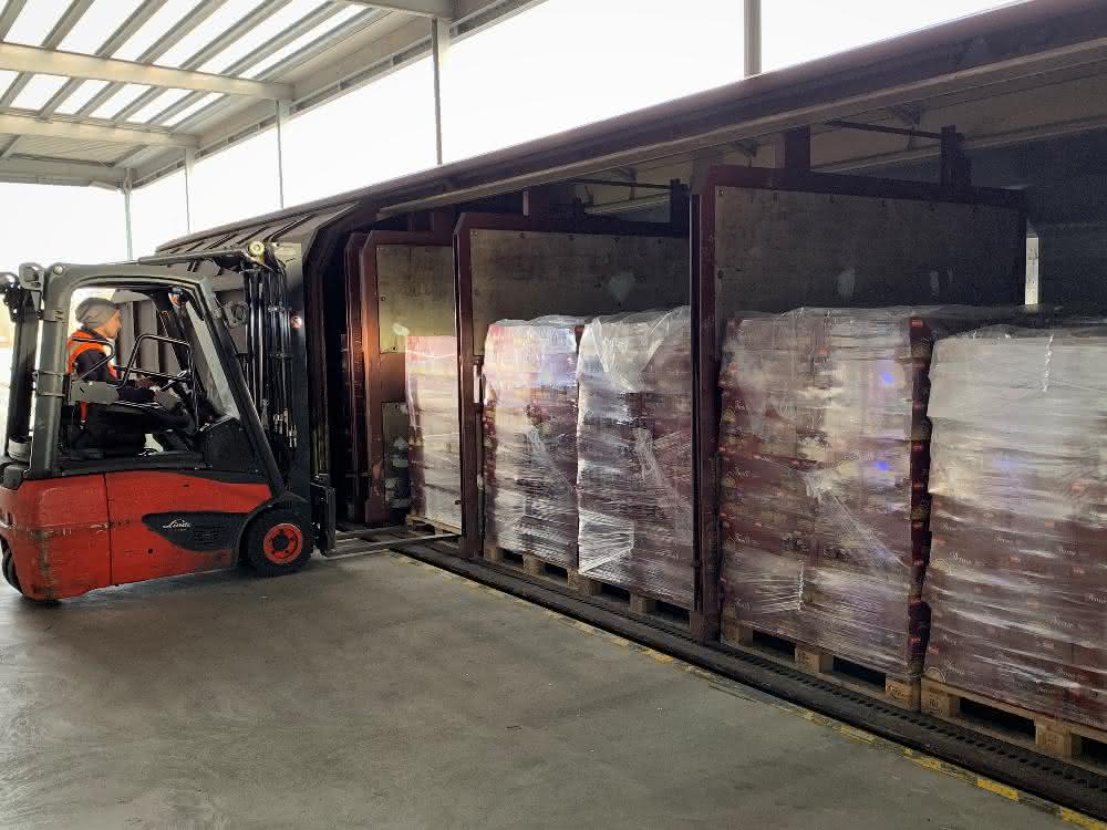 Pasta für Süddeutschland: DB Schenker transportiert italienische Nudeln für ALDI