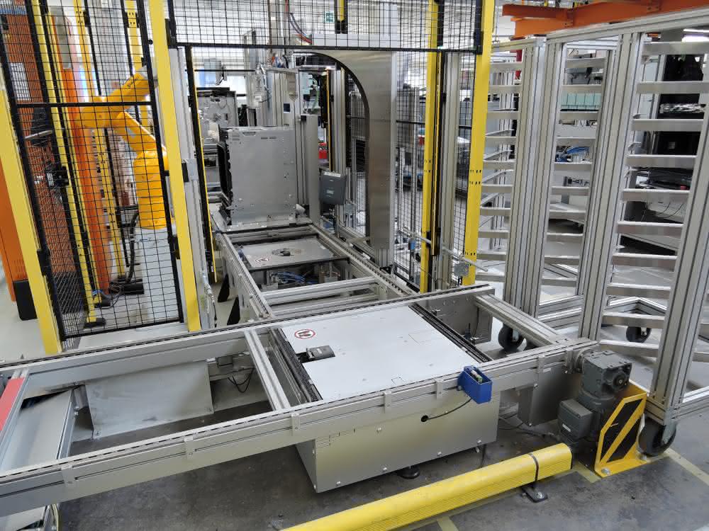 Modular transfer solution: In the flow through the assembly line