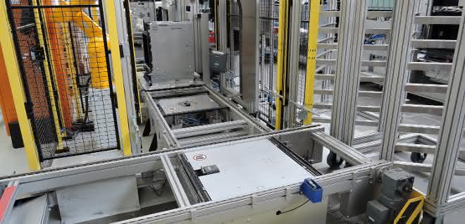 Modular transfer solution: In the flow through the assembly line