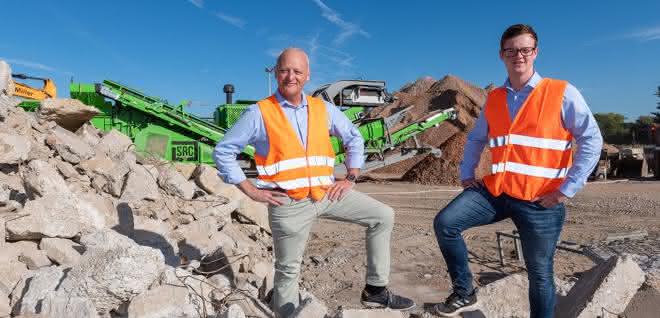 Recycling: Robust für schwere Brocken: Raupenmobiler Prallbrecher von GIPO
