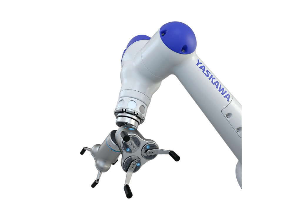 Three-finger gripper from OnRobot: Three fingers for heavy objects