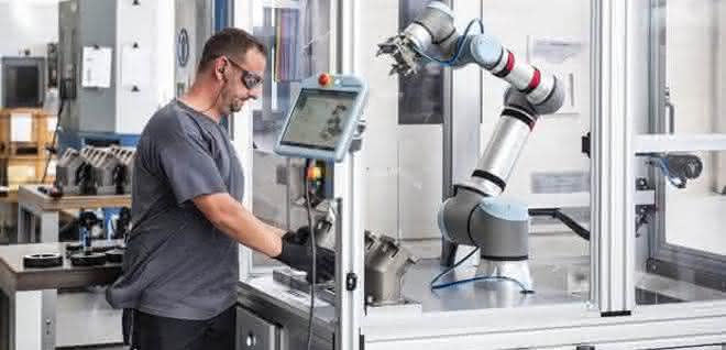 Collaborating robots in production