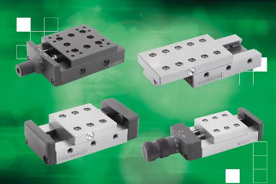 Precision slide guides from Norelem