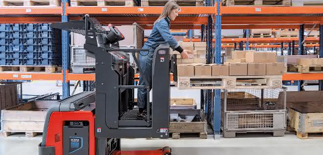 Vertical order picker V08 from Linde Vertical order picker V08 from Linde