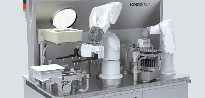 Machine module of the VarioSys production system