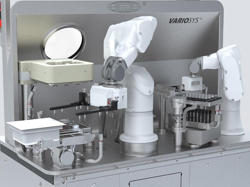 Machine module of the VarioSys production system
