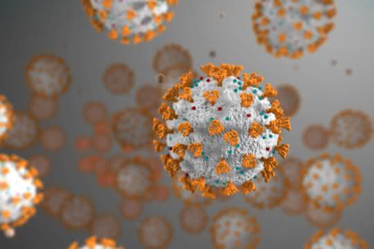 Bild des SARS-CoV-2-Virus
