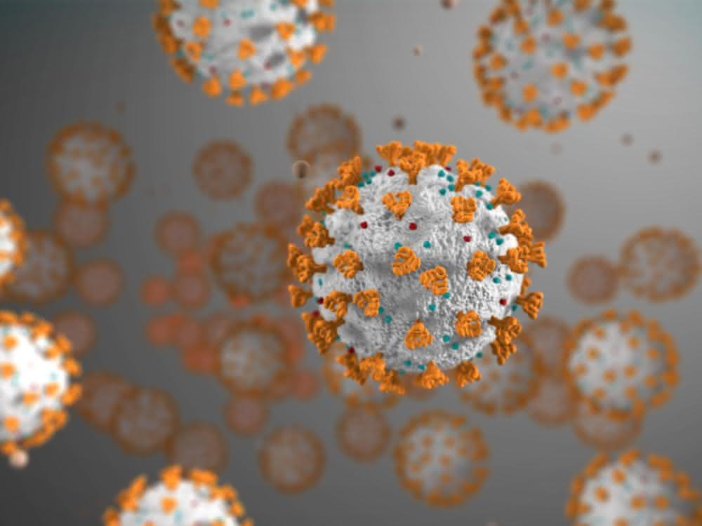 Bild des SARS-CoV-2-Virus