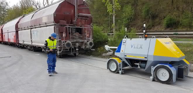 2-Wege-Fahrzeug VLEX jetzt bis 600 Tonnen Zuglast 2-Wege-Fahrzeug VLEX jetzt bis 600 Tonnen Zuglast