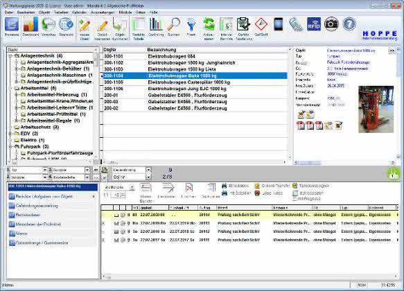 Maintenance planner Maintenance planner