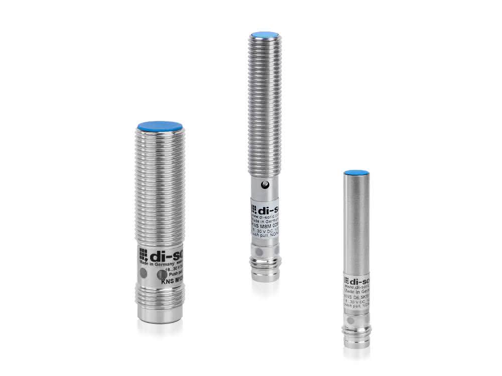 di-soric_KNS series With IO-Link: Proximity sensors detect different components