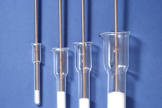 Gewebe-Homogenisator mit Pistillkopf aus PTFE in verschiedenen Größen.