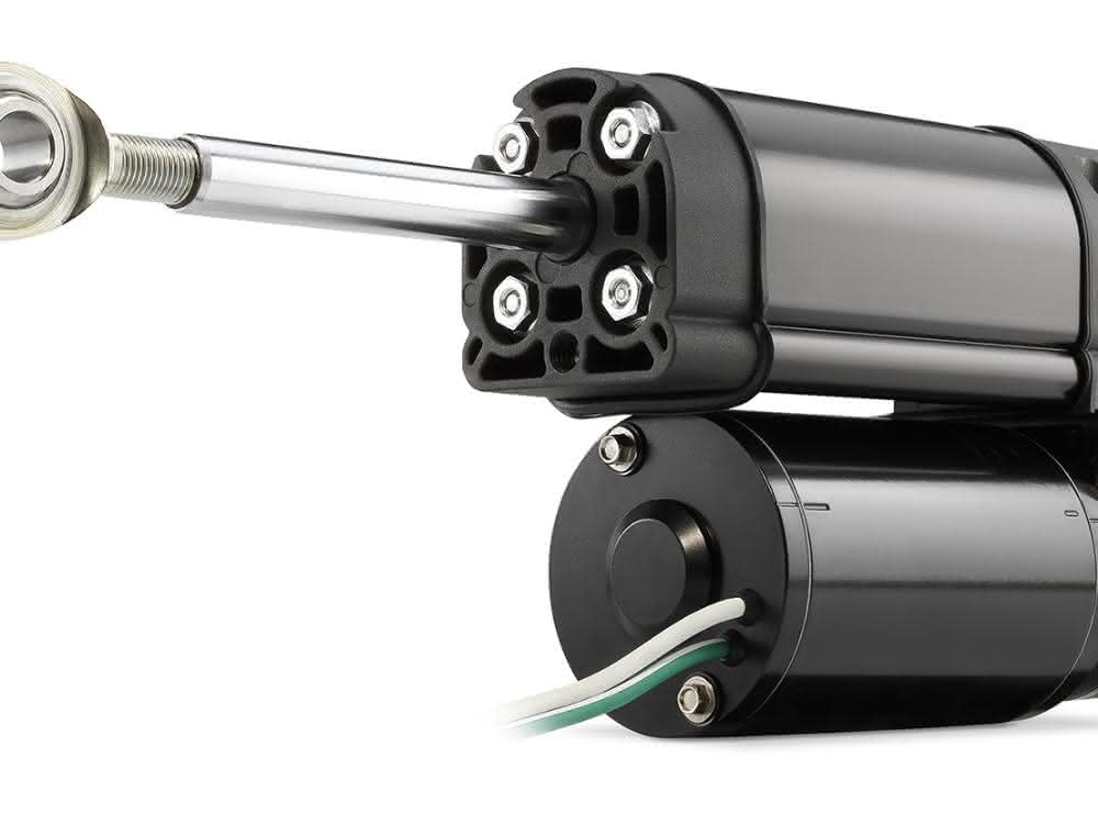 H-Track actuators: Electrohydraulic actuators optimize impact resistance