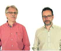Robert Heller (links) und Christian Stecker Robert Heller (links) und Christian Stecker