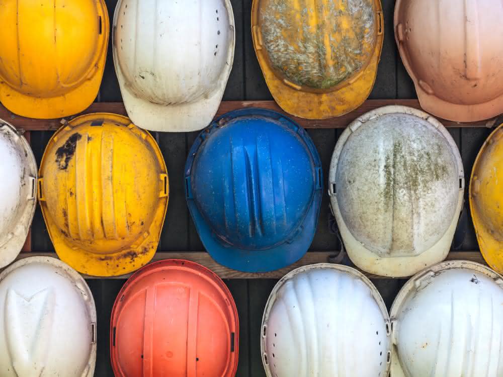 Occupational safety - more than just personal protective equipment Safety helmets