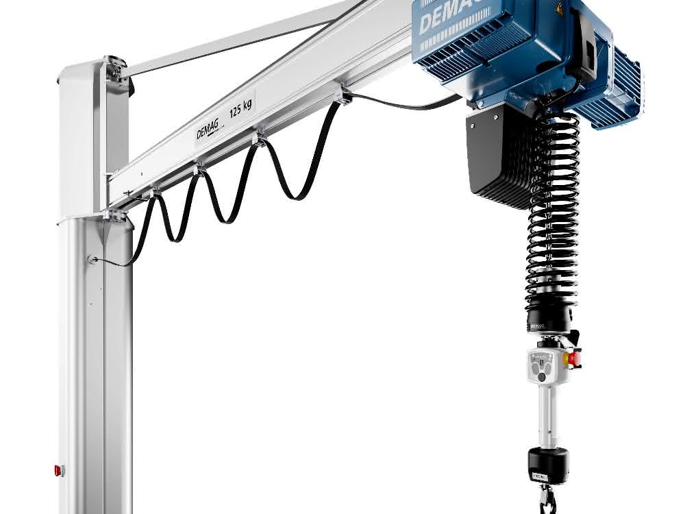 Kettenzug mit Balancer-Funktion für intuitive Lastführung