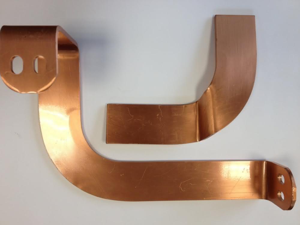 Workpiece with upright bend Workpiece with upright bend