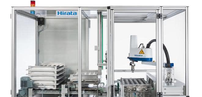 Palletizer or depalletizer from Hirata