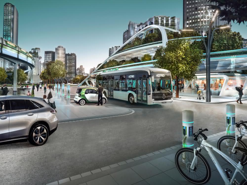 Daimler plans to change lanes