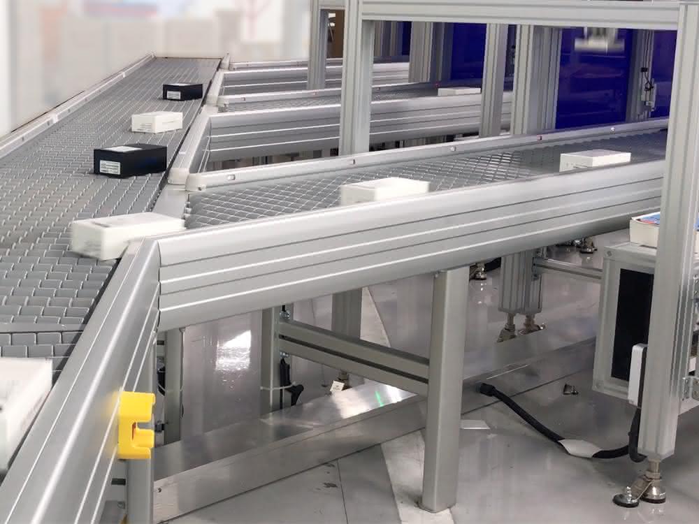 Avancon-Galaxy Versandzentrum in Südkorea: Avancon installiert Sorter für Samsung-Smartphones