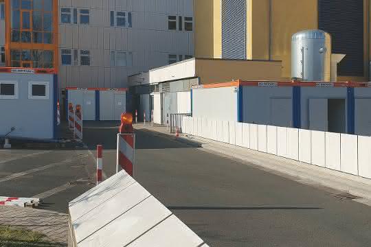 Raumsysteme: Sichere Behandlung im Container