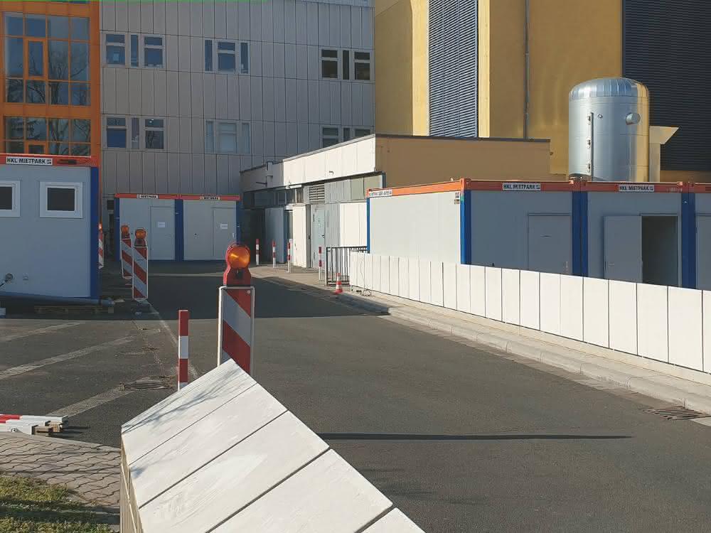 Raumsysteme: Sichere Behandlung im Container