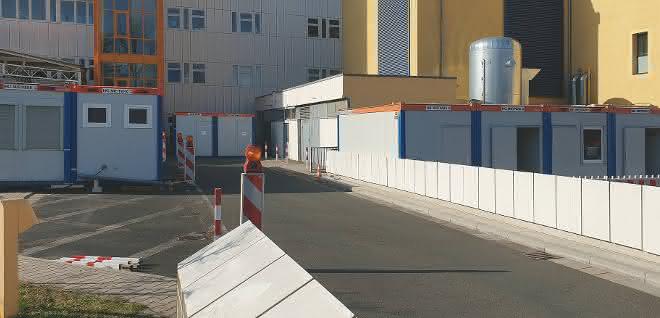 Raumsysteme: Sichere Behandlung im Container Raumsysteme: Sichere Behandlung im Container