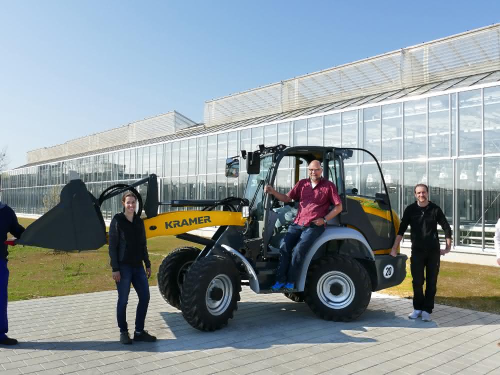 Uni Hohenheim setzt erstmals E-Radlader ein