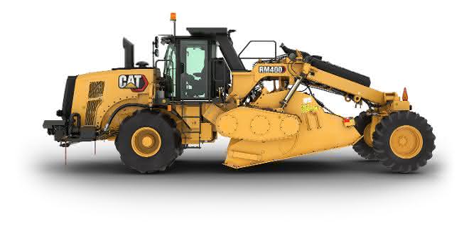 Caterpillar und Zeppelin stellen neuen Bodenstabilisierer RM400 vor