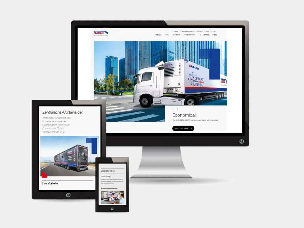 Schmitz Cargobull mit neuem Internetauftritt