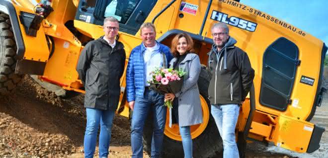Maschinenpark für den Straßen- und Tiefbau: Hyundai-Maschinen im Emsland