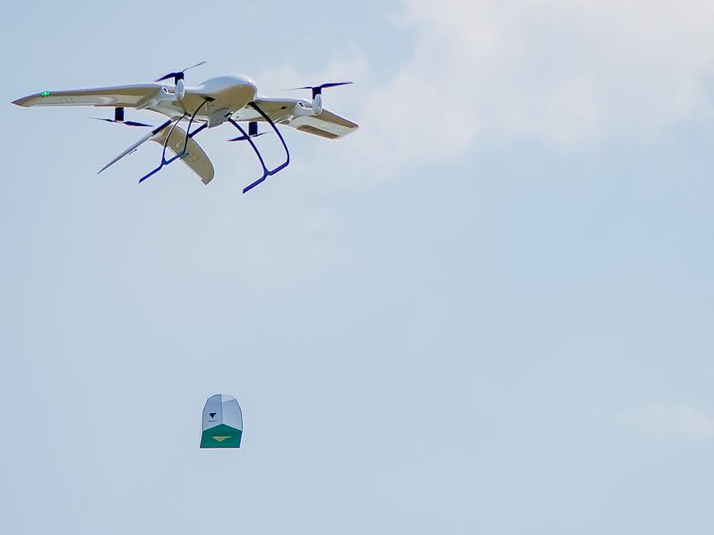 Wingcopter wins drone competition