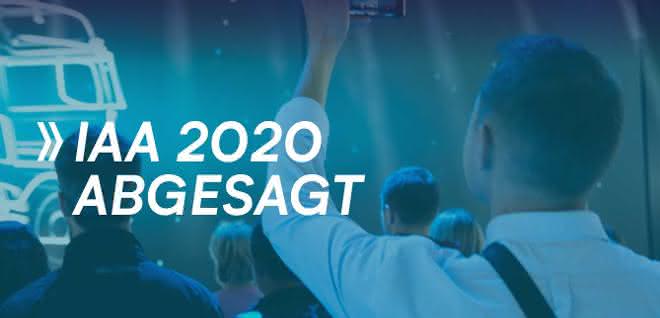 IAA Commercial Vehicles 2020 canceled