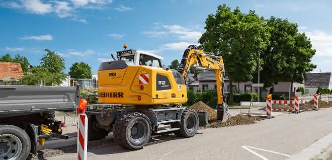 Liebherr präsentiert neue Compact-Mobilbagger Liebherr präsentiert neue Compact-Mobilbagger