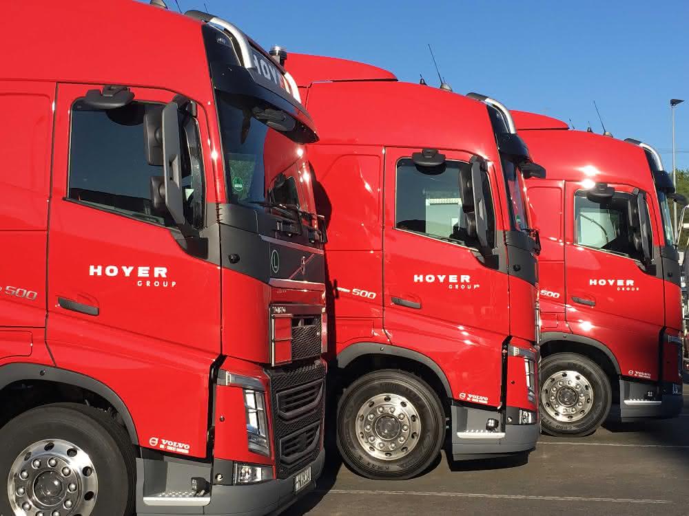 Hoyer Group modernisiert seine Lkw-Flotte Hoyer Group modernisiert seine Lkw-Flotte