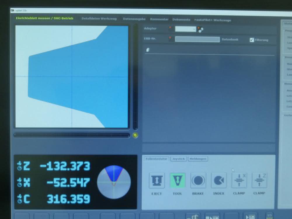 Kammerer tool measurement