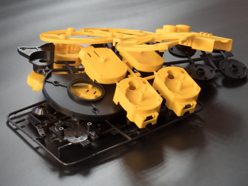 Injection molding can also be used to produce complex molded parts in large quantities Injection molding