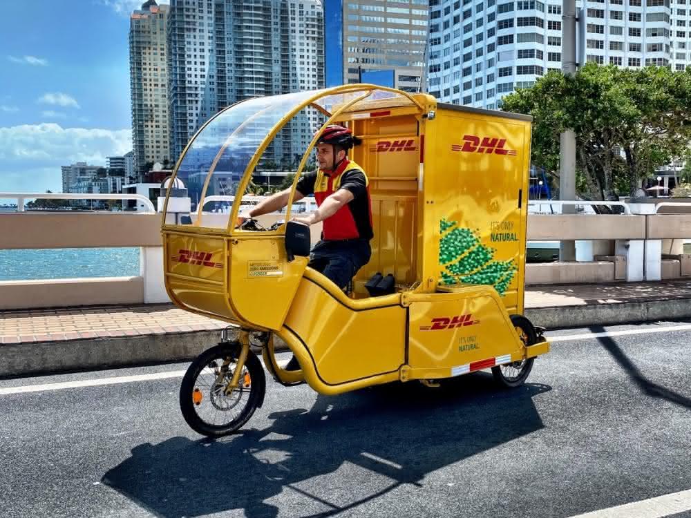 City center delivery: City logistics by cargo bike in Miami