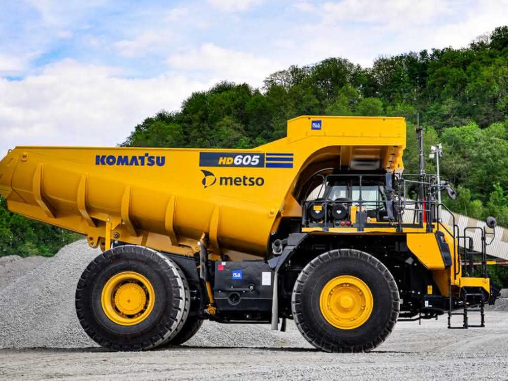 Mitteleuropa nimmt seine ersten beiden Metso Truck Bodies in Betrieb Mitteleuropa nimmt seine ersten beiden Metso Truck Bodies in Betrieb