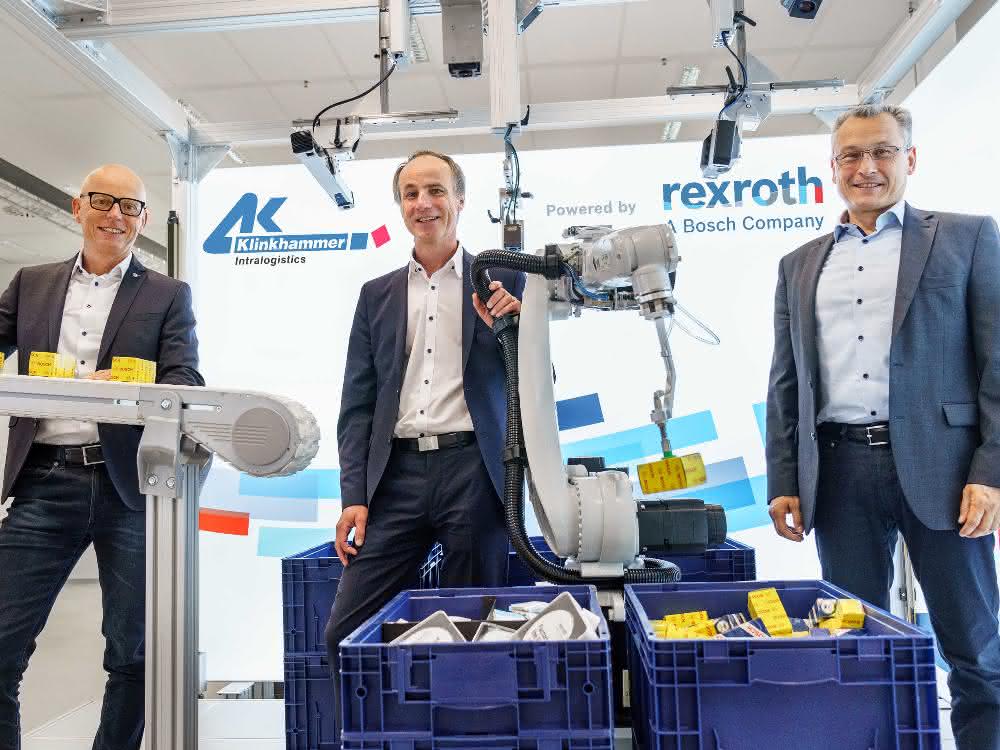 Bosch Rexroth and Klinkhammer cooperate on warehouse automation