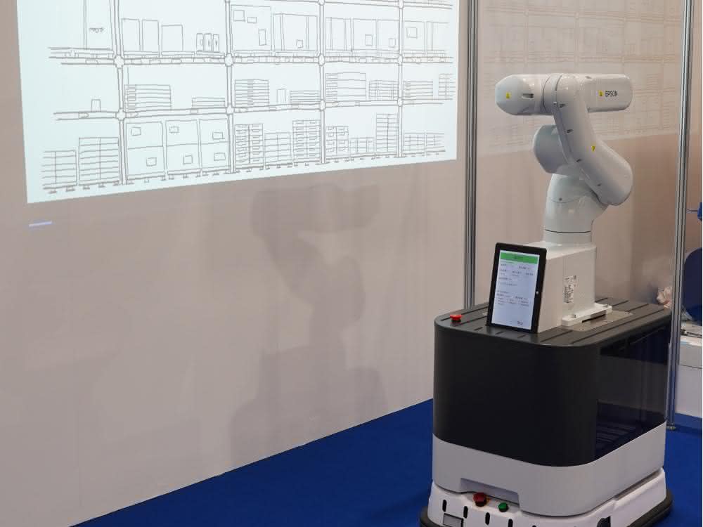 Epson self-propelled robot